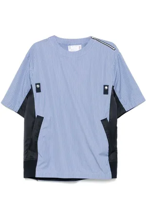 SACAI Camisa con rayas halo