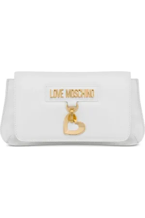Moschino Bolso de hombro con letras del logo
