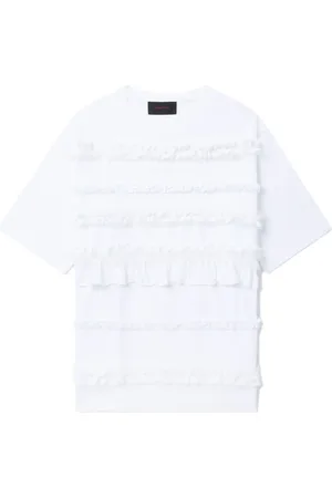 Simone Rocha Camiseta con detalle de volantes