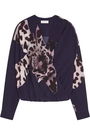 DRIES VAN NOTEN Blusa drapeada