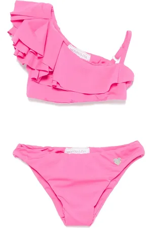 MONNALISA Bikini con ribete de volantes