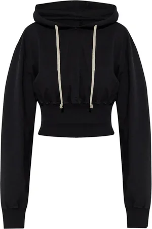 Rick Owens Sudadera con tejido jersey y capucha