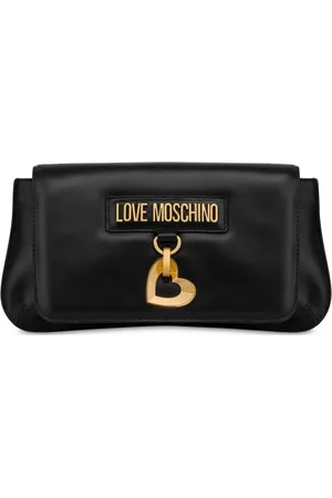 Moschino Bolso de hombro con letras del logo