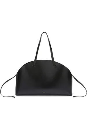 Jil Sander Bolso de hombro grande con diseño curvo