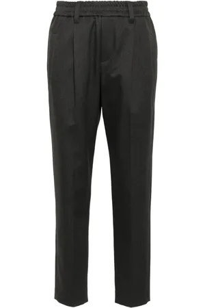 Brunello Cucinelli Pantalones slim con pinzas
