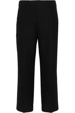 Totême Pantalones capri con pinzas
