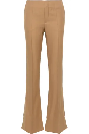 Chloé Pantalones bootcut con pinzas