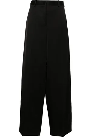 Jil Sander Pantalones palazzo con pinzas
