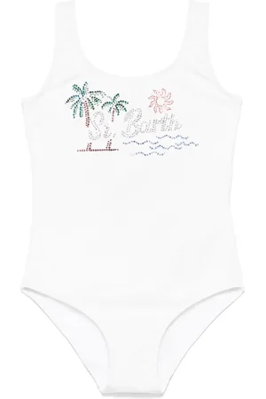 MC2 SAINT BARTH Bañador con logo de cristal