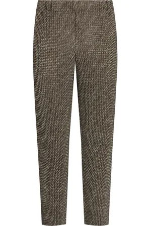 Issey Miyake Pantalones Diagonals con pinzas