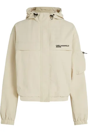 Karl Lagerfeld Chaqueta con logo estampado