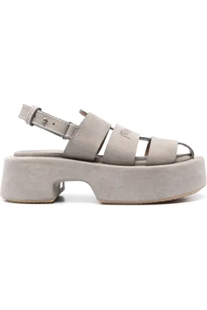 J.W.Anderson Sandalias de ante con plataforma