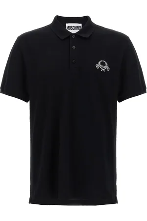 Moschino Polo con logo bordado
