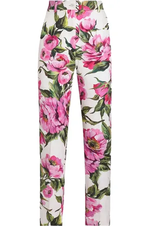 Dolce & Gabbana Pantalones con estampado floral