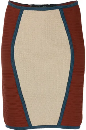 Jean Paul Gaultier Falda de tubo de punto 1990