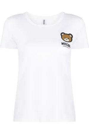 Moschino Camiseta con estampado Leo Teddy