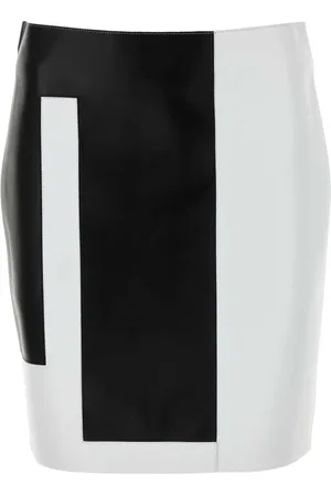 Fendi Falda con motivo geométrico