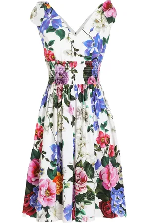 Dolce & Gabbana Vestido corto con estampado floral