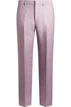 Etro Pantalones rectos con pinzas
