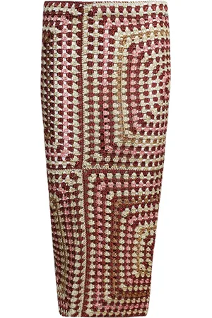 Calle Del Mar Falda midi Granny Square