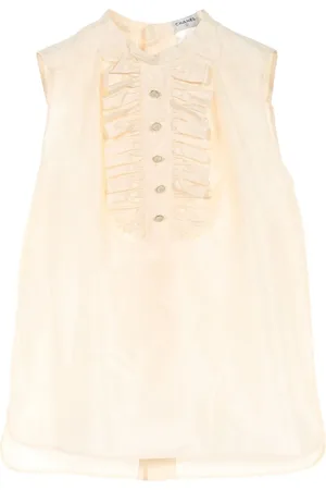 CHANEL Blusa de seda 1986-1988