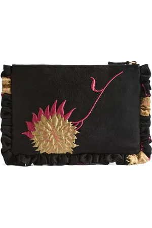 La DoubleJ Bolso de mano con motivo floral