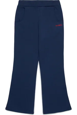 MAX&Co. Kids Pantalones de chándal con logo bordado