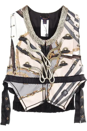 LOUIS VUITTON Chaleco con estampado Scarf 2020