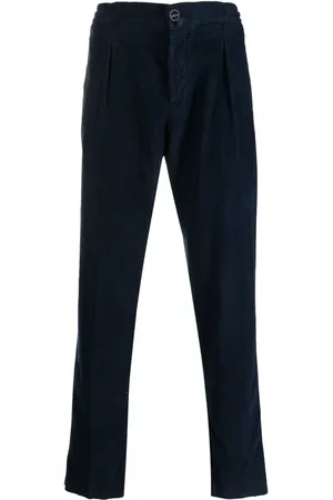 Kiton Pantalones rectos con pinzas