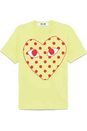 Comme des Garçons Camiseta con logo estampado