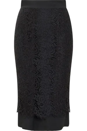 ANNA MOLINARI Falda midi Pizzo