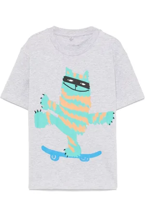 Stella McCartney Camiseta con motivo gráfico