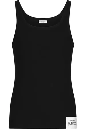 Dolce & Gabbana Top con parche del logo