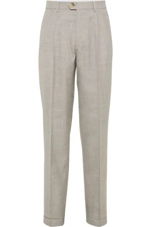 Brunello Cucinelli Pantalones de vestir con pinzas