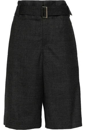 Brunello Cucinelli Pantalones cortos con pinzas