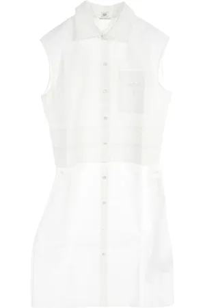 Hermès Vestido camisero de algodón 2010