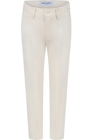 Trussardi Pantalones rectos con pinzas