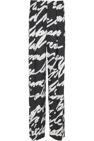 Balmain Pantalones Love Letter con pinzas