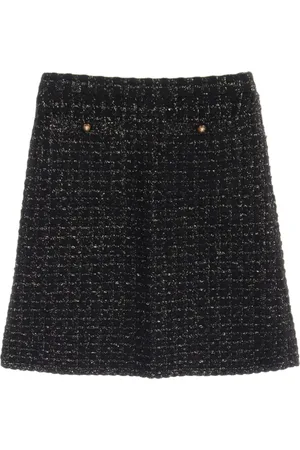 CHANEL Falda de tweed 1986-1988
