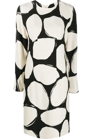Marni Vestido tubo con estampado de círculos