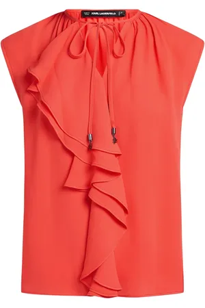 Karl Lagerfeld Blusa con volantes