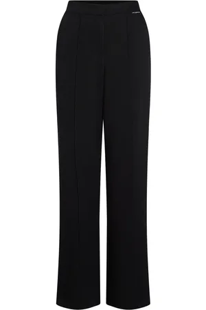 Karl Lagerfeld Pantalones rectos con pinzas
