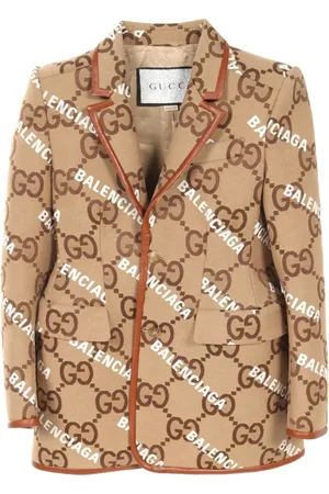 Gucci Blazer The Hacker Project Jumbo GG de Gucci x Balenciaga 2020