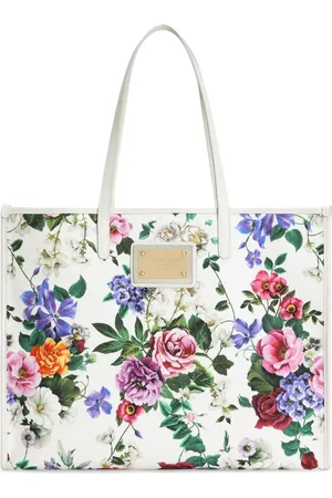 Dolce & Gabbana Bolso de hombro grande con estampado floral
