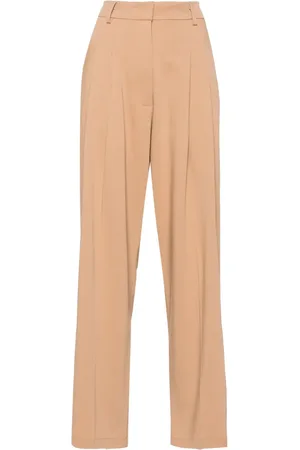 FORTE FORTE Pantalones tapered con pinzas