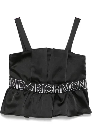 John Richmond Top con franja del logo
