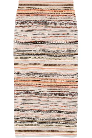 Missoni Falda midi con motivo de ondas