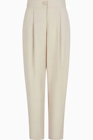 Armani Exchange Pantalones rectos con pinzas