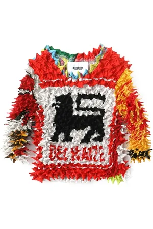 DOUBLET Camiseta con motivo de texto