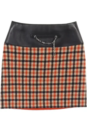 Hermès Falda con botones 2010